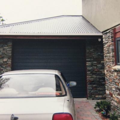 Garage and house stone work