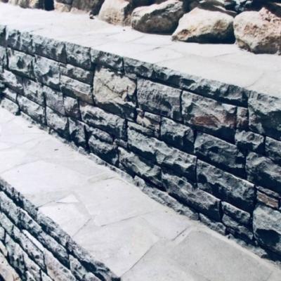 Wall and bench seating